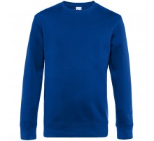 Свитшот унисекс King, ярко-синий