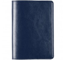 Обложка для паспорта Nebraska, синяя