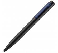 Ручка шариковая Inkolor, черная с темно-синим
