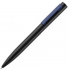 Ручка шариковая Inkolor, черная с темно-синим