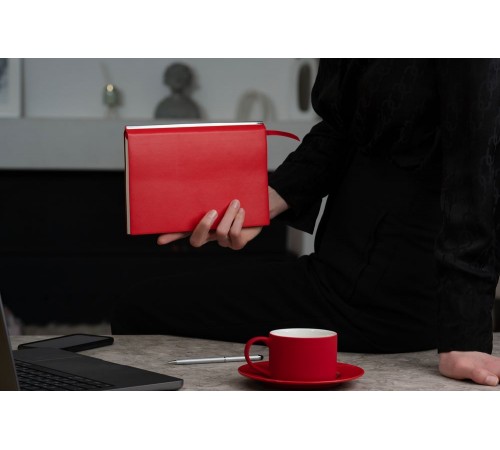 Ежедневник Kroom, недатированный, красный