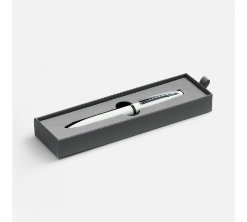 Ручка шариковая Bolt Soft Touch в футляре, белая