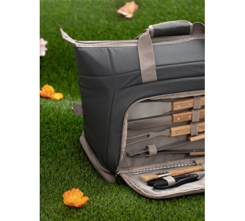 Набор для барбекю Grillmoor, темно-серый (графит)