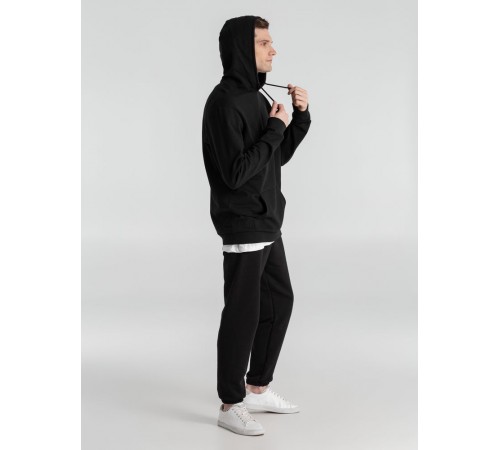 Толстовка с капюшоном унисекс Hoodie, черная Толстовка с капюшоном унисекс Hoodie, черная