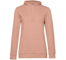 Толстовка с капюшоном женская Hoodie, бежевая (nude)