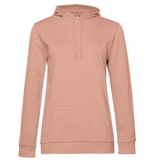 Толстовка с капюшоном женская Hoodie, бежевая (nude)