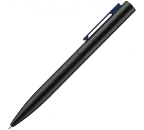 Ручка шариковая Inkolor, черная с темно-синим
