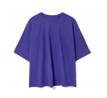 Футболка унисекс оверсайз Street Vibes, фиолетовая