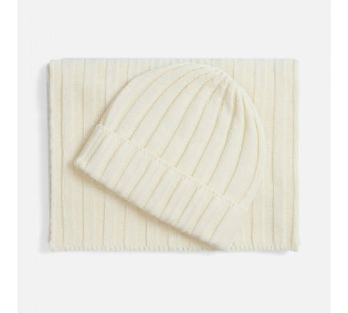 Шарф Metelitsa, белый (молочный)