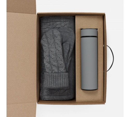 Набор Wintrish, серый меланж