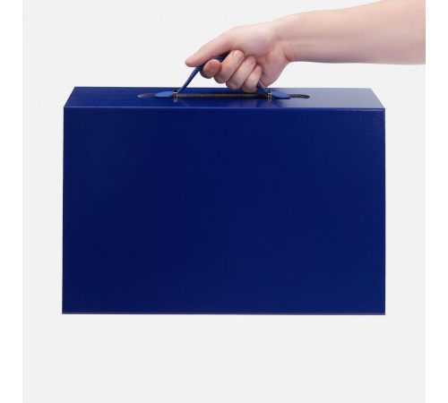 Коробка складная Holdfold, L, синяя