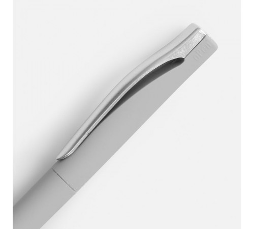 Ручка шариковая Pin Soft Touch, серая