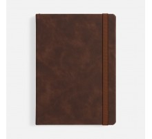 Ежедневник Urban Hard, недатированный, коричневый