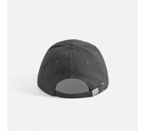 Бейсболка Buffalo, серая с оранжевым