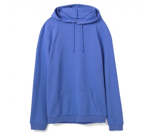 Толстовка с капюшоном унисекс Hoodie, ярко-синий меланж