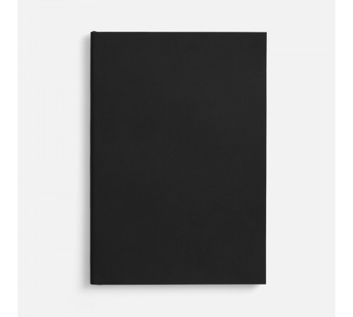 Ежедневник Flat Light, недатированный, черный