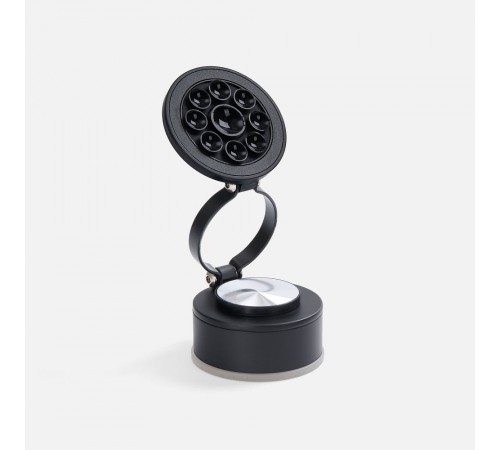 Вакуумный магнитный держатель airFix, черный с серым