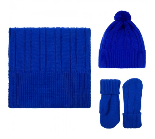Шапка Knit Beat, синяя