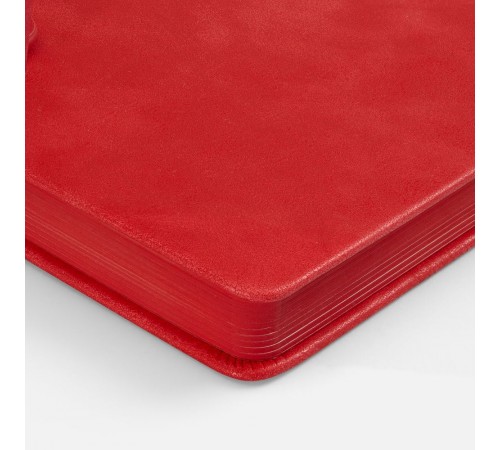 Ежедневник Leadmark, недатированный, красный