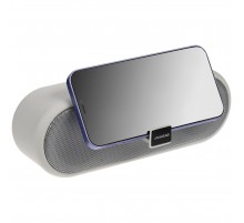 Беспроводная стереоколонка Uniscend Roombox, светло-серая