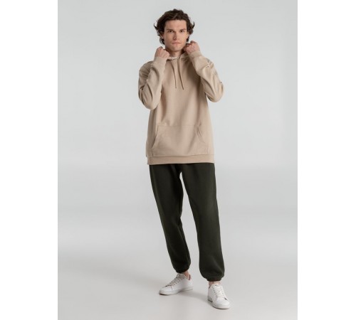 Толстовка с капюшоном унисекс Hoodie, бежевая