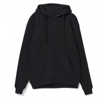 Толстовка на молнии с капюшоном Siverga Heavy 2.0, черная