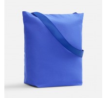 Шопер B5, синий с широкими синими ручками