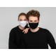 Маска для лица, черная