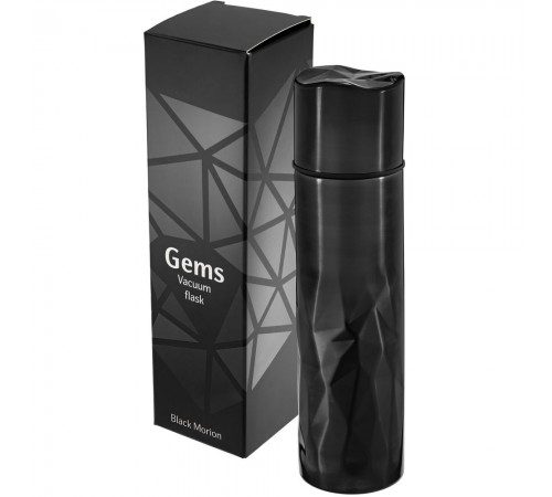 Термос Gems Black Morion, черный морион