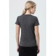 Футболка женская Regent Fit Women, черный меланж