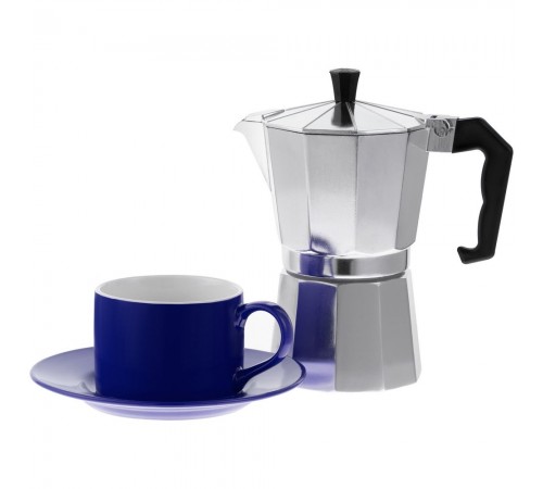 Набор для кофе Clio, синий