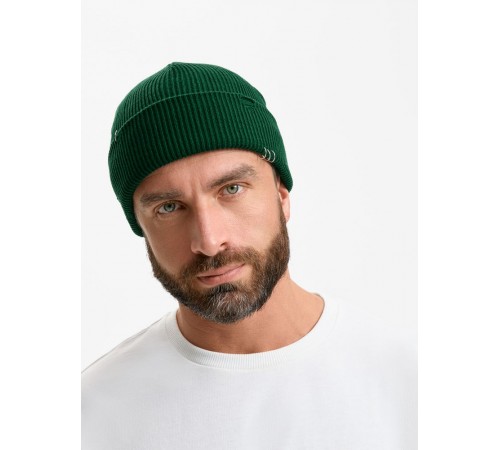 Шапка Ribelle, темно-зеленая (хвойная)