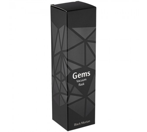 Термос Gems Black Morion, черный морион