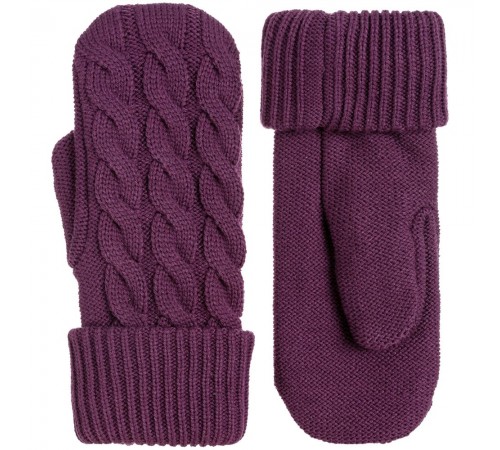 Варежки Heat Trick, баклажановые