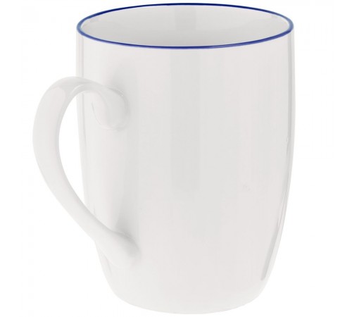 Кружка Simmy, белая с синим