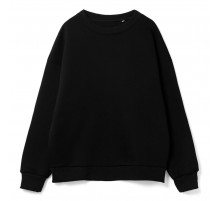 Свитшот оверсайз унисекс True Self, черный