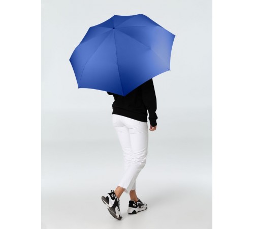 Зонт складной Fiber, ярко-синий