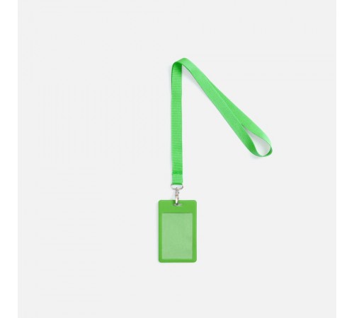 Лента для бейджа Pin, зеленая