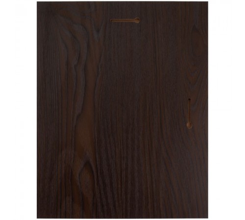 Плакетка Plaque XL, венге с золотистой пластиной