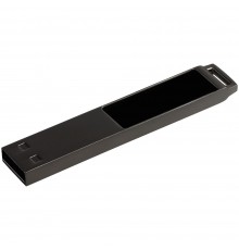 Флешка markBright Black с зеленой подсветкой, 32 Гб