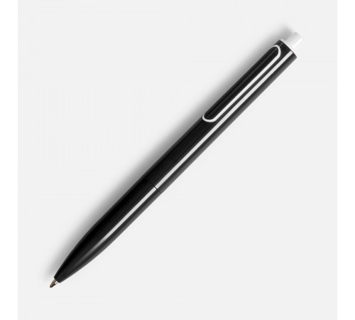 Ручка шариковая Outliner, черная с белым