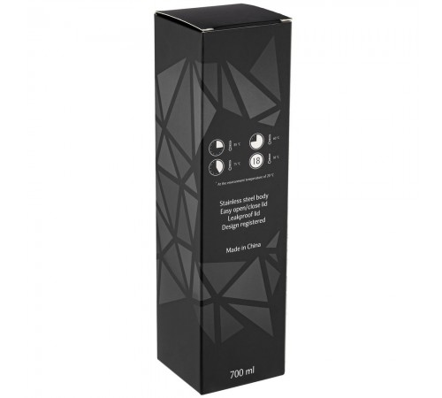 Термос Gems Black Morion, черный морион