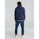 Толстовка с капюшоном унисекс Hoodie, синий меланж