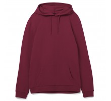 Толстовка с капюшоном унисекс Hoodie, бордовая