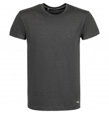 Футболка унисекс Firm Wear, черный меланж