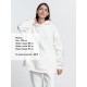 Худи Kulonga Oversize, молочно-белое