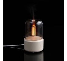 Увлажнитель-ароматизатор с подсветкой mistFlicker, молочно-белый