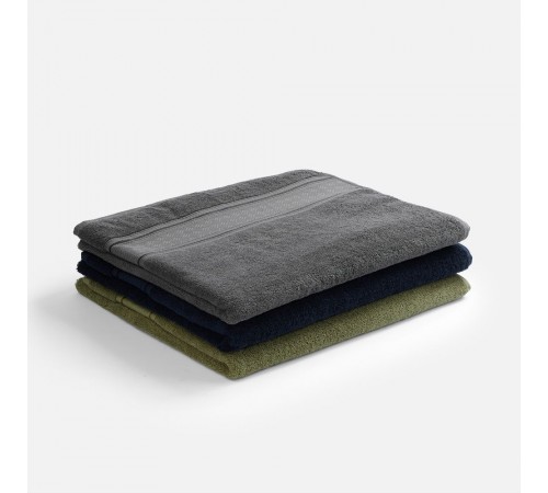 Полотенце махровое Terrychic XL, зеленое