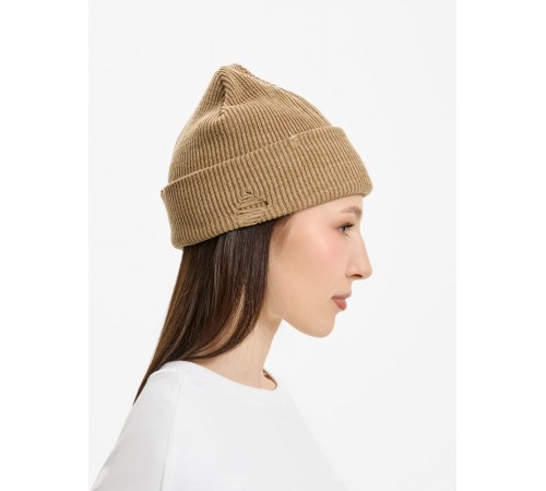 Шапка Ribelle, коричнево-бежевый меланж