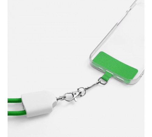 Кабель-ланьярд energyFlex Pro, зеленый